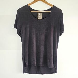 Anthropologie Dolan Left Coast  Cupro Scoop Neck Short Sleeves Tee Size S